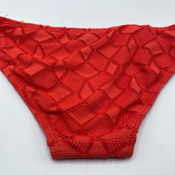 Vince Camuto Women's Crochet Hipster Bikini Bottoms (Tangerine, Small) - Picture 5 of 9